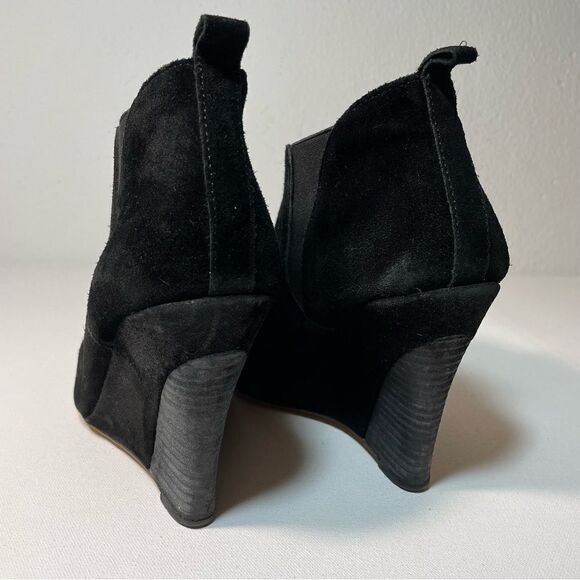 Vince Camuto Women’s Sz 9.5 Black Suede Yannick - Picture 7 of 10